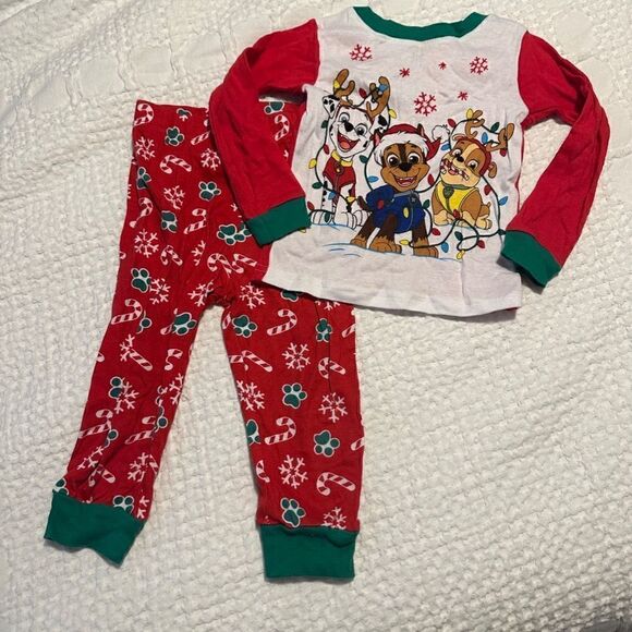 Paw Patrol Pajamas EUC Size 2 - Picture 1 of 3